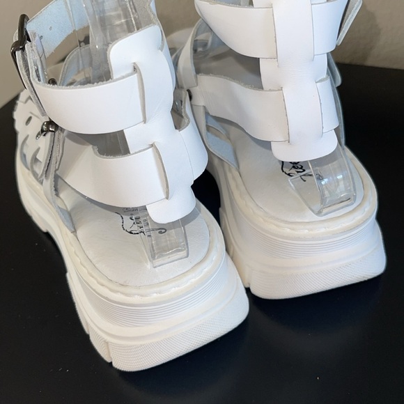 Free People White Gladiator Sandals - Picture 8 of 13
